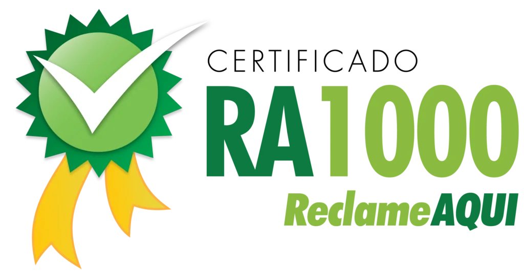 Certificado RA1000 Reclame Aqui
